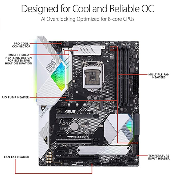 Asus Prime Z390-A Motherboard LGA1151